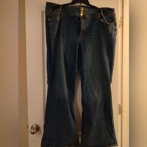 Lane Bryant high rise flare